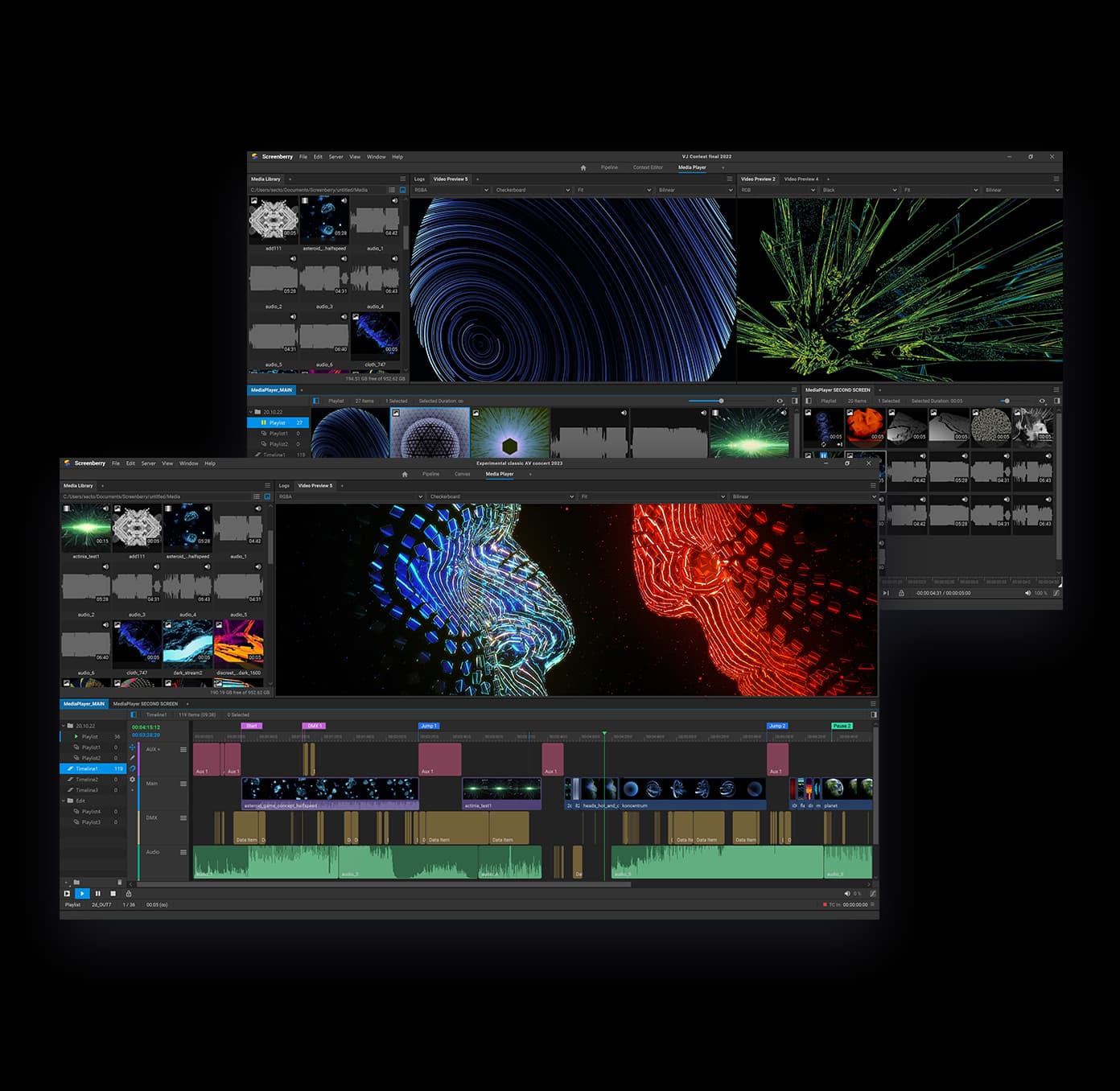 Extensive Playback Capabilities